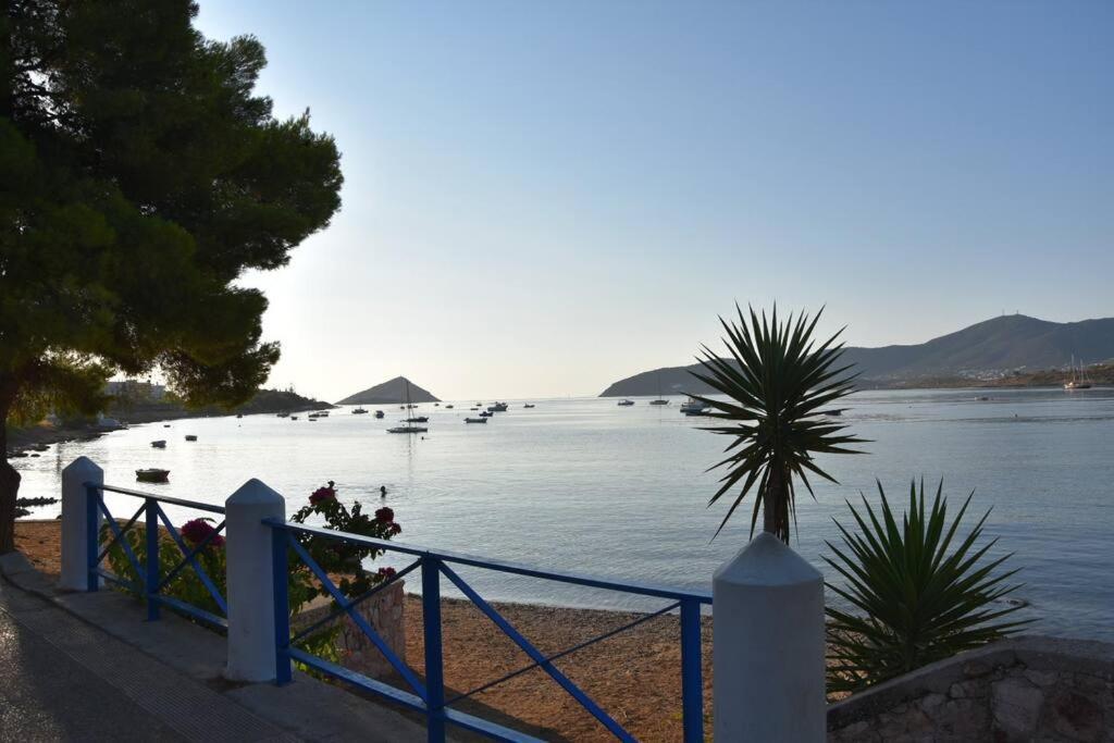 Modern Studio Next To The Sea! Porto Rafti Bagian luar foto