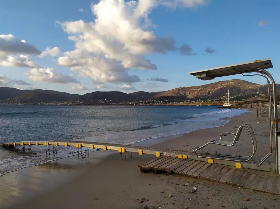 Modern Studio Next To The Sea! Porto Rafti Bagian luar foto