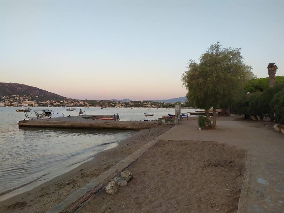 Modern Studio Next To The Sea! Porto Rafti Bagian luar foto